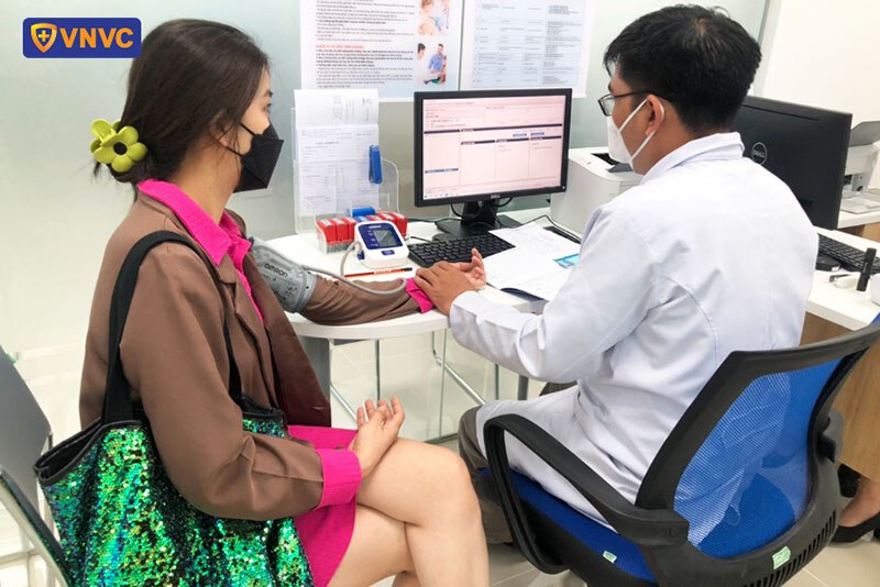 thăm khám sàng lọc trước tiêm tại vnvc cao lãnh