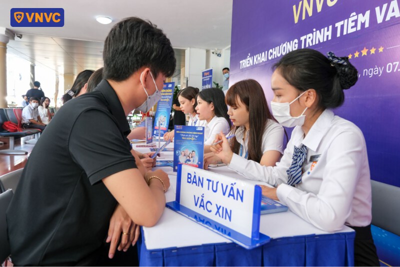 tư vấn tiêm chủng tại vnvc
