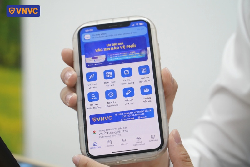 ứng dụng trợ lý tiêm chủng