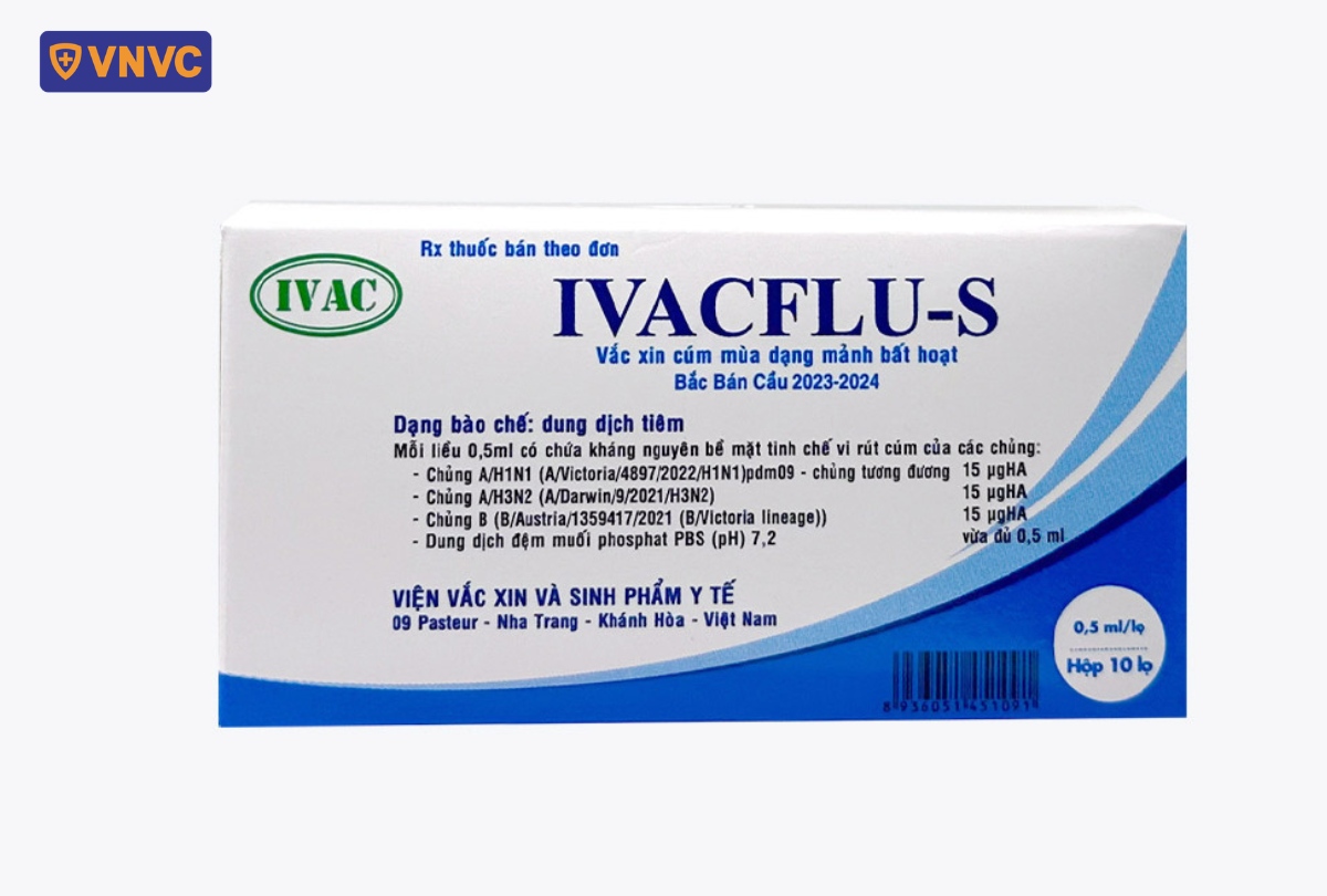 vắc xin influvac s việt nam