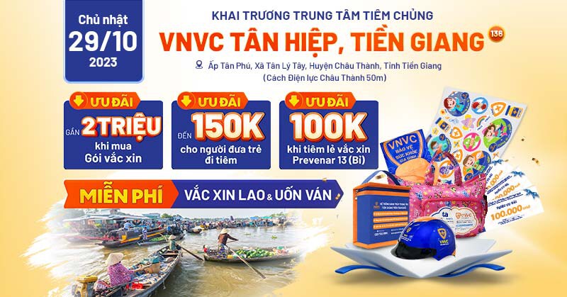 vnvc tân hiệp khai trương