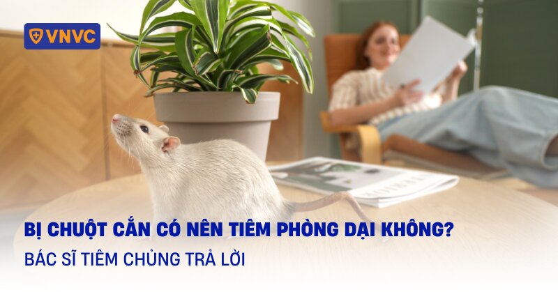 bị chuột cắn có nên tiêm phòng dại không