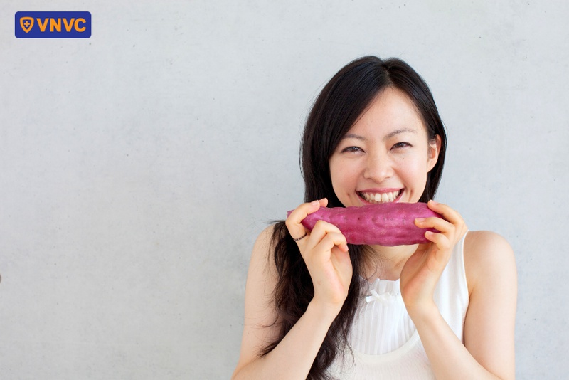 bị tiêu chảy ăn khoai lang được không