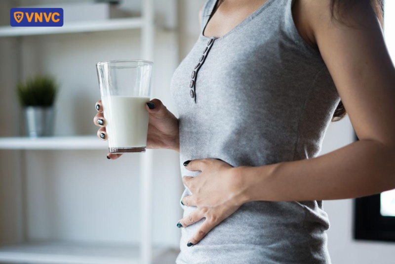 hạn chế uống sữa khi bị tiêu chảy