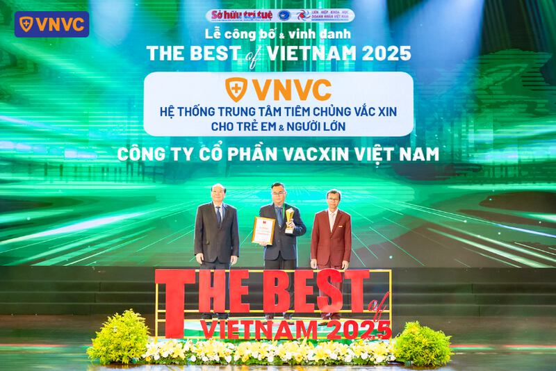 hệ thống trung tâm tiêm chủng vắc xin tốt nhất việt nam 2025