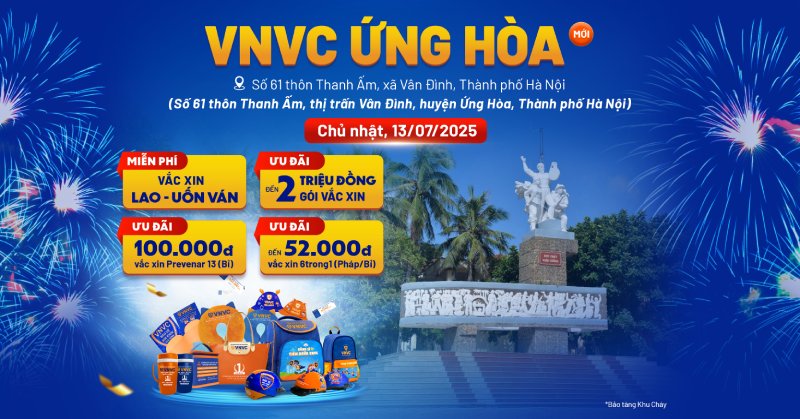 khai trương vnvc ứng hòa