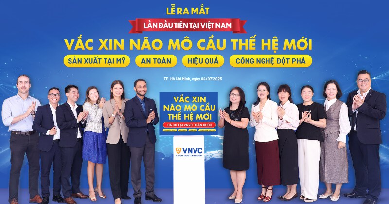 the official launch of the new meningococcal vaccine
