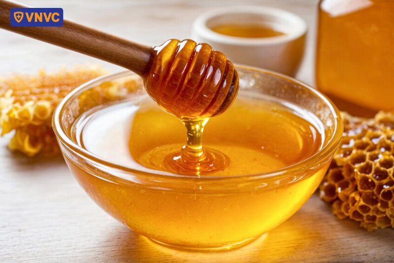 mật ong tốt cho hệ tiêu hóa