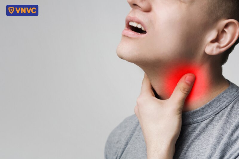 người đàn ông bị ung thư vòm họng