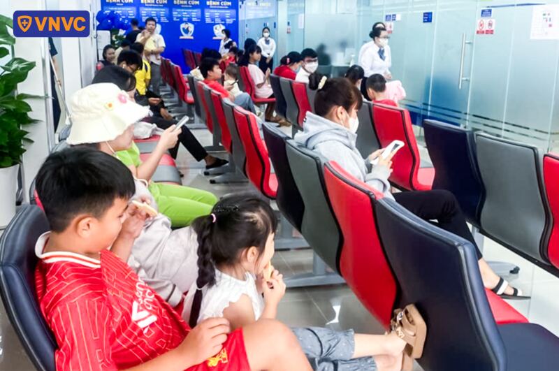 sảnh chờ của vnvc xuyên mộc