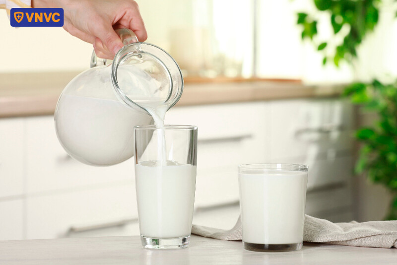 sữa tươi là nguồn thực phẩm giàu dinh dưỡng