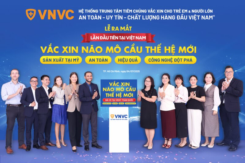 the official launch of the new meningococcal vaccine