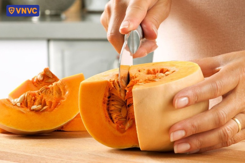 trẻ bị tiêu chảy có ăn bí đỏ được không