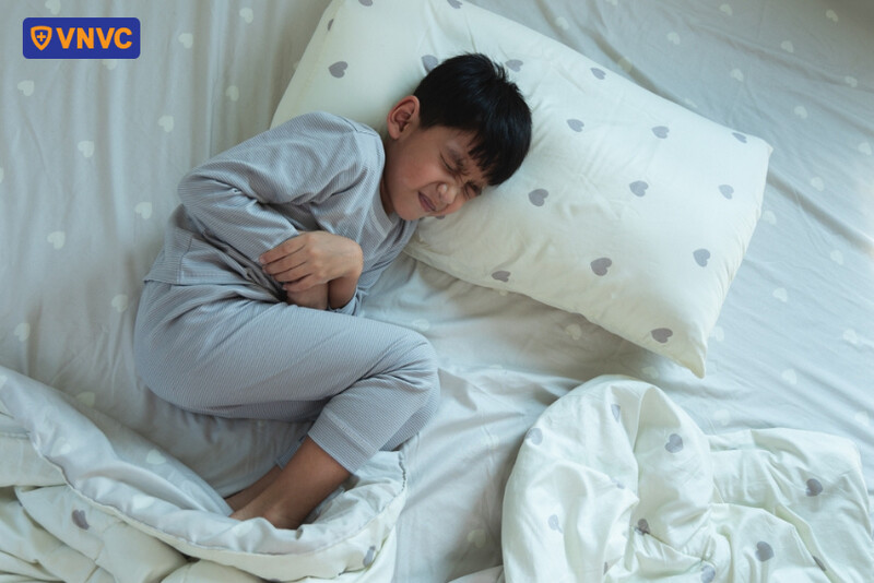 trẻ đau bụng do rối loạn tiêu hóa