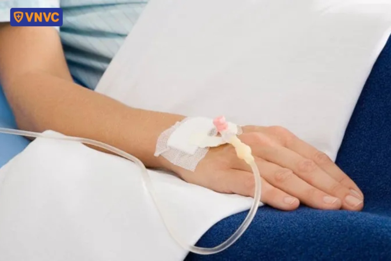 truyền nước bù điện giải do tiêu chảy