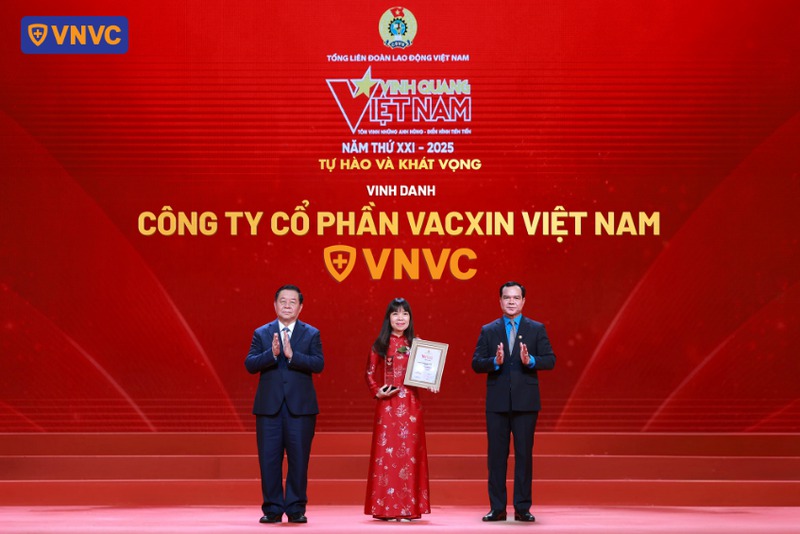 vnvc trong chương trình vinh quang việt nam 2025