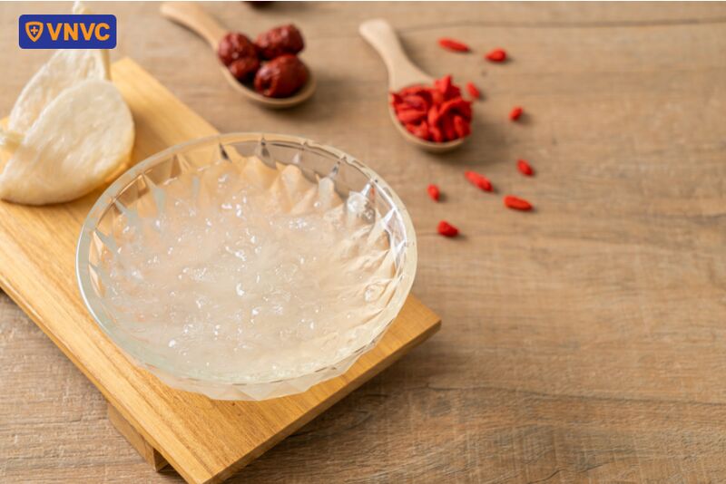 yến chưng đường phèn