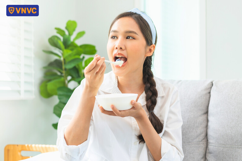 sữa chua tốt cho hệ tiêu hóa