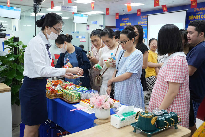 thức ăn nhẹ giờ giải lao