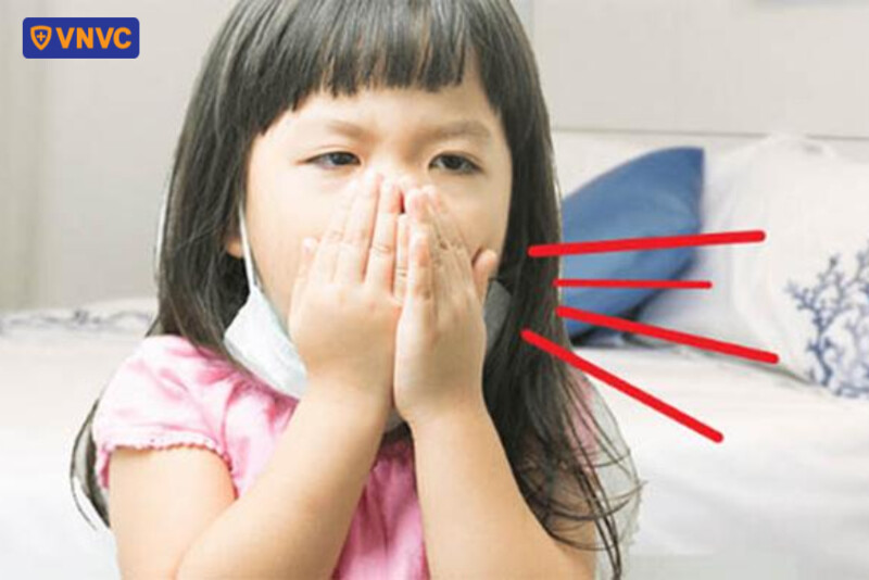 trẻ bị ho khan khó chịu