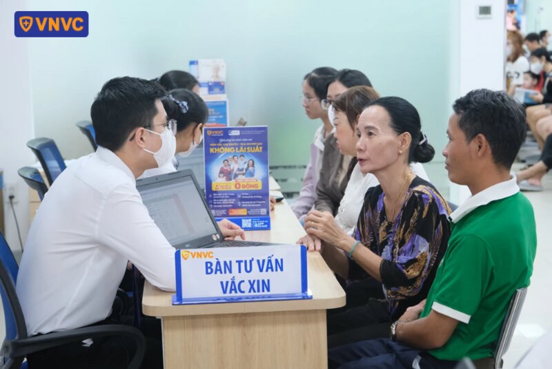 tư vấn tiêm vắc xin tại vnvc