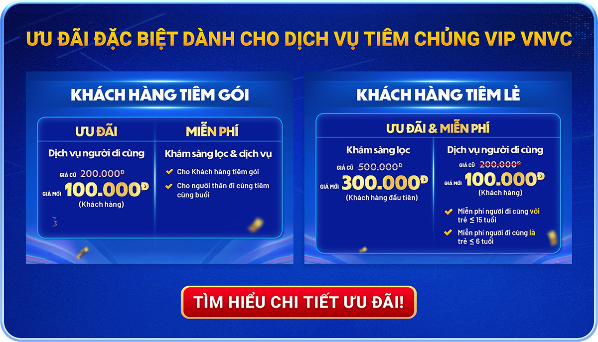 ưu đãi cho vip