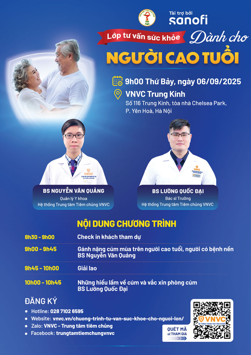agenda tư vấn sức khỏe người lớn số 7