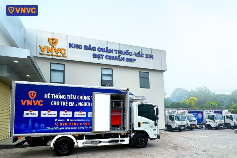 hệ thống bảo quản vắc xin đạt chuẩn