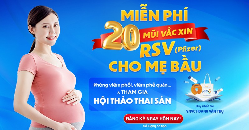 miễn phí 20 mũi vắc xin cho mẹ bầu