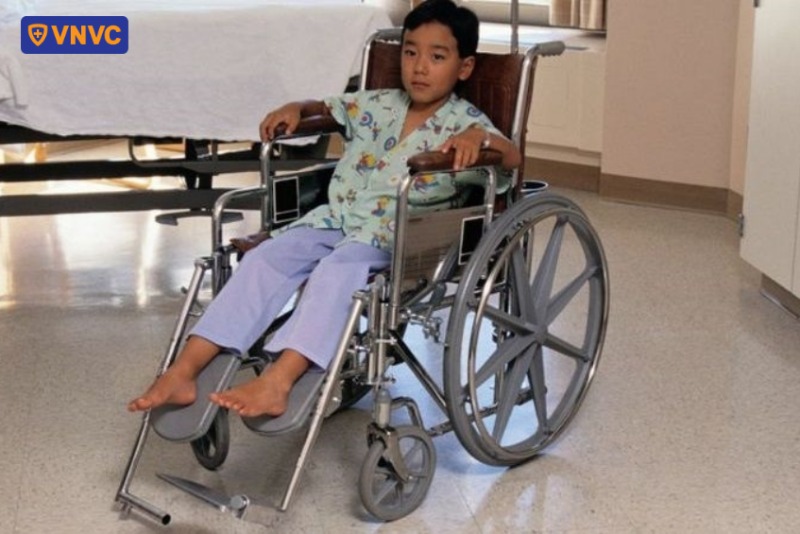 trẻ nhiễm virus bại liệt