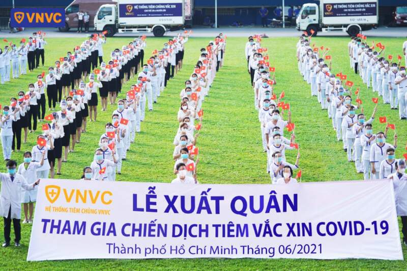 vnvc tham gia chiến dịch tiêm chủng phòng covid-19