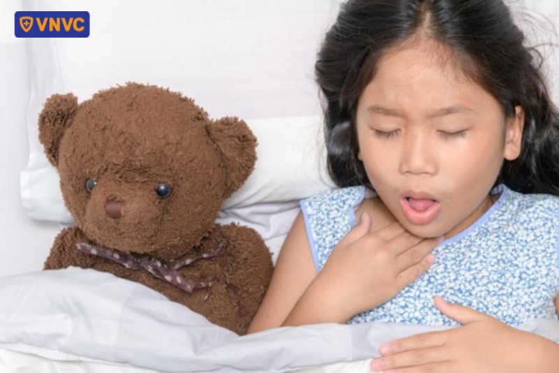 trẻ bị ho
