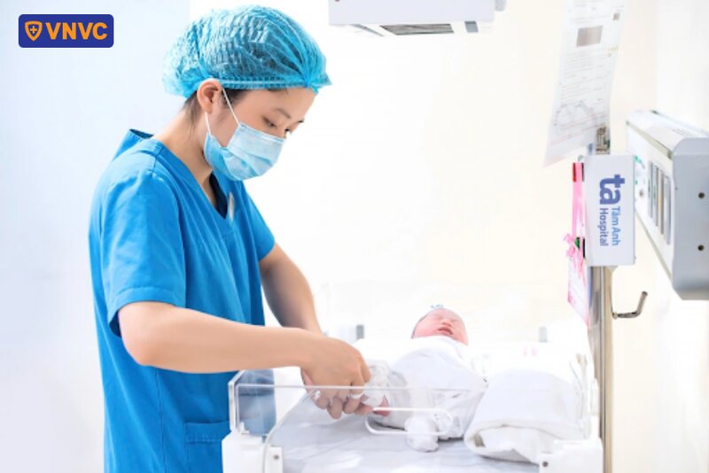 điều dưỡng chăm sóc trẻ sơ sinh
