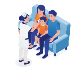 Kiểm tra sức khỏe sau tiêm và hướng dẫn theo dõi tại nhà