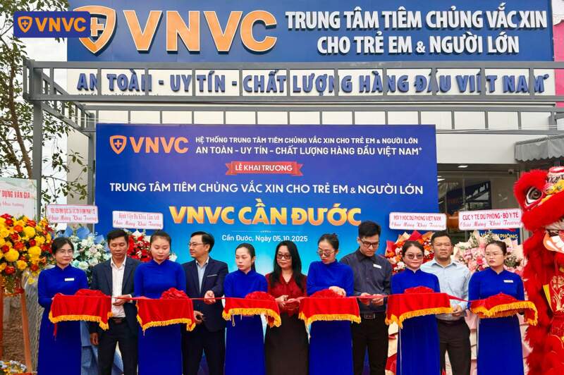 lễ khai trương vnvc cần đước