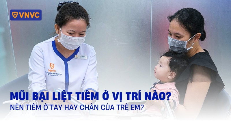 mũi bại liệt tiêm ở vị trí nào