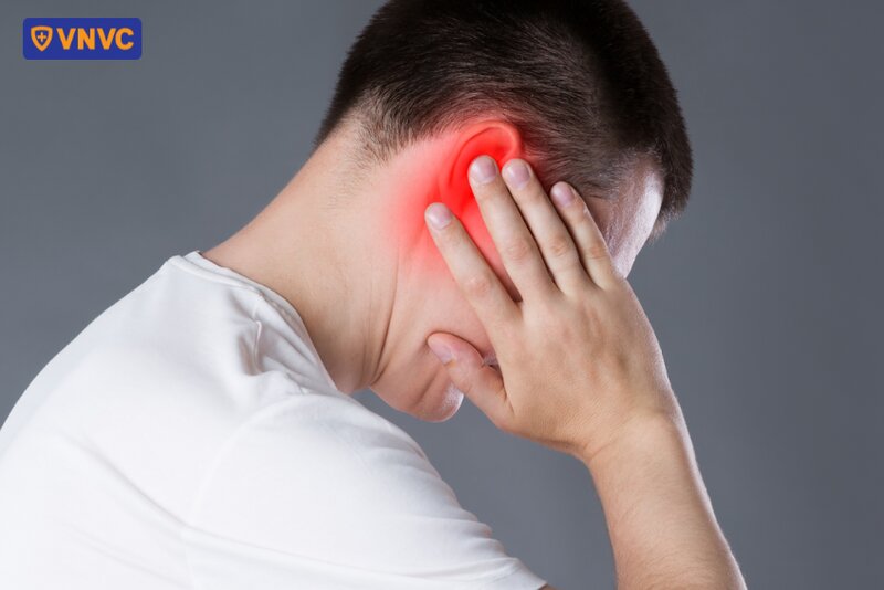 người bị đau tai