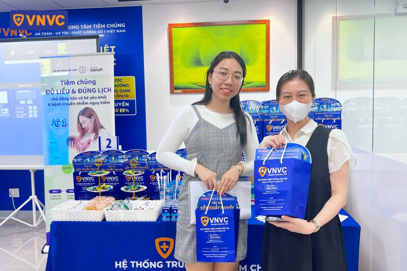 những phần quà từ vnvc