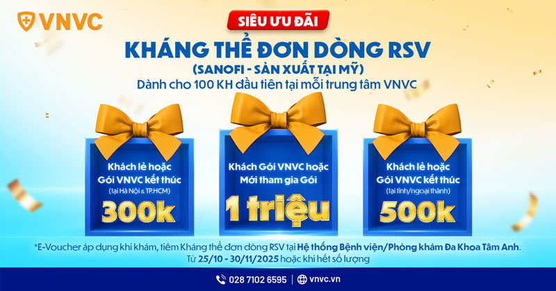 siêu ưu đãi kháng thể đơn dòng rsv