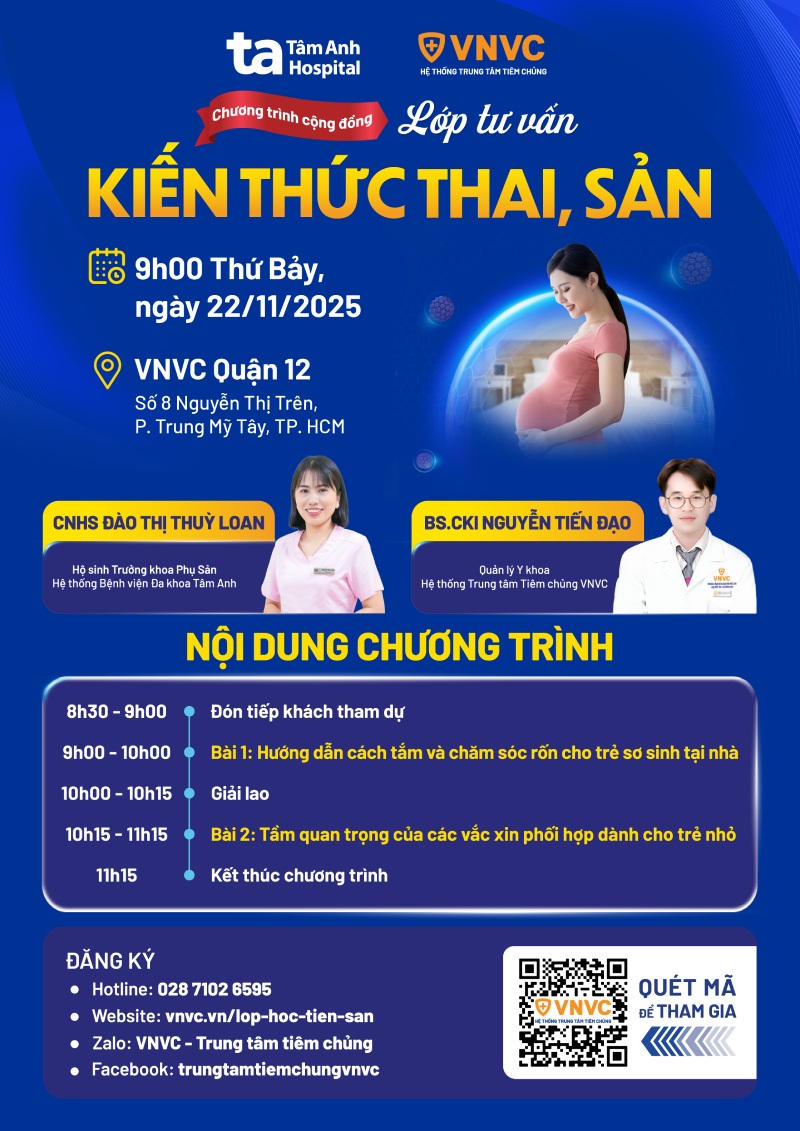 agenda lớp học thai sản 67
