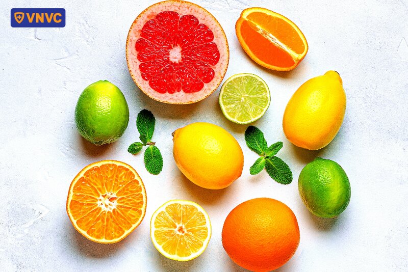 các loại trái cây giàu vitamin c