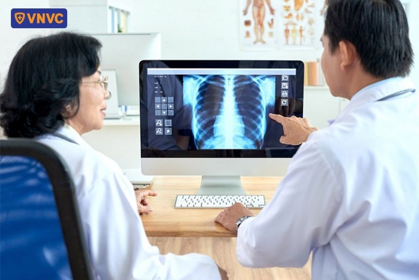 chụp x-quang phổi