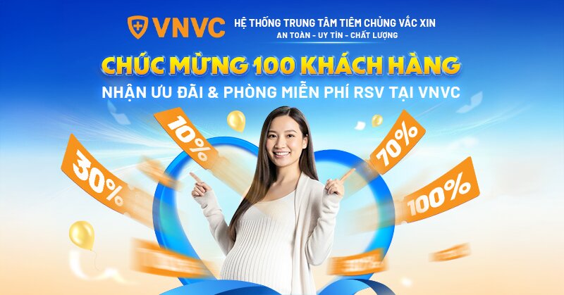 công bố khách hàng nhận ưu đãi tiêm vắc xin rsv
