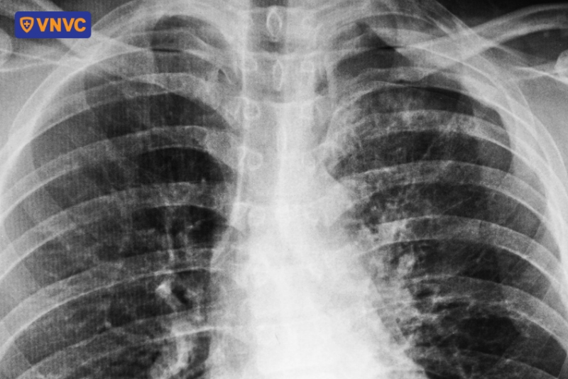 hình ảnh x quang viêm phế quản