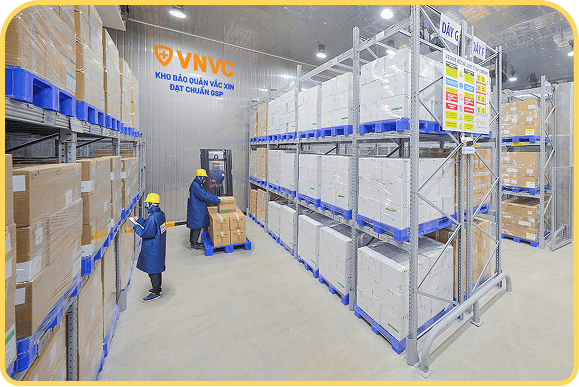 hệ thống kho lạnh vnvc