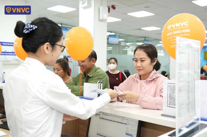 khách hàng hài lòng tại vnvc nghĩa hưng