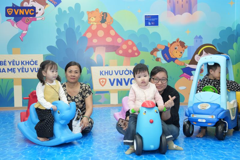 khu vực vui chơi ở vnvc nghĩa hưng