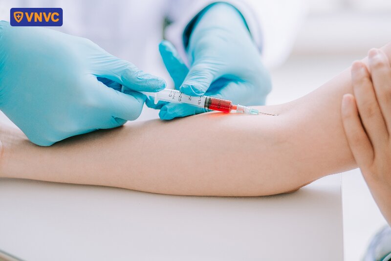 lấy máu xét nghiệm viêm gan