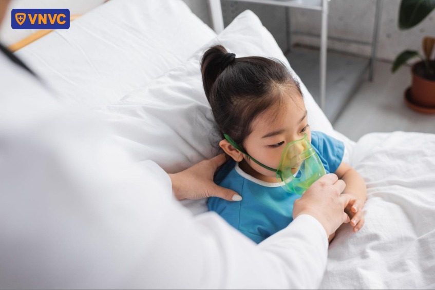 thực hiện liệu pháp oxy hỗ trợ hô hấp