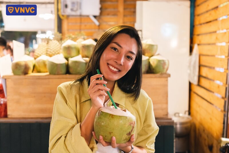 nước dừa với sức khỏe